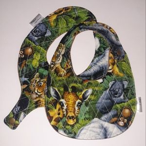 (New) Baby Bib & Binky Set